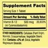 Spring Valley Vitamin B12 Tablets - 100 Count - 500