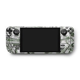 MightySkins Glossy Glitter Skin Compatible with Valve Steam Deck - Phat Cash | Protective, Durable High-Gloss Glitter Finish | Easy to Apply, Remove, and Change Styles | Made in The USA