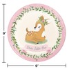 Little Deer First Birthday Paper Plates, 8 ct