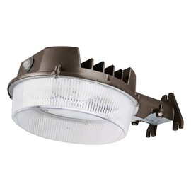 Elitexcel LuminaGuard 43W LED Dusk to Dawn Barn Light, Dark Bronze, 1-Pack