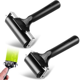 Rodillo de Goma, Rodillo Goma para Linoleo, 2Pcs 6cm y 10cm, Goma Rodillo Pintura, Tinta Rodillo de Pintura Aplicador de Tinta Artesanía Pintura al óleo Estampación Estampación Art Tool (2)