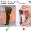 Ripeng 16 Pieces Brick Wall Clips and Hooks for Hanging