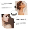 WOONEKY Exaggeration Lashes 5 Pairs False Eyelashes Makeup Costume Stage