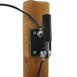 Powerfields P-COS Single Pole Fence Energizer Cut Off Switch, Steel/Black