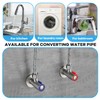 1/2 to 3/8 Water Line Adapter, G1/2" Female to 3/8"