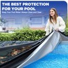 8Ft Round Pool Cover, Upgraded 420D Heavy Duty Oxford Fabric