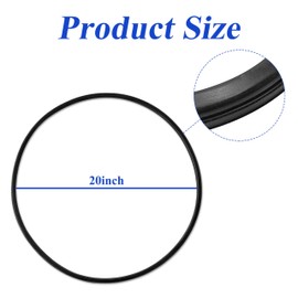 DEX2422Z2 Filter Seal Replacement for Hayward Pro-Grid Vertical D.E. Filter DE2420, DE3620, DE4820, DE6020, DE7220 and SwimClear Cartridge Filter C2020, C3020, C4020,C5020,Bottom Filter Tank Seal Ring