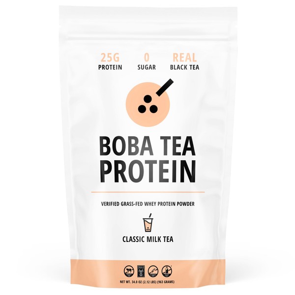 Classic Milk Tea Protein Powder | 25g Grass-Fed Whey Protein