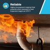 HoldRite HydroFlame 3 Inch Firestop Pipe Collar, PVC, CPVC, FRPP,