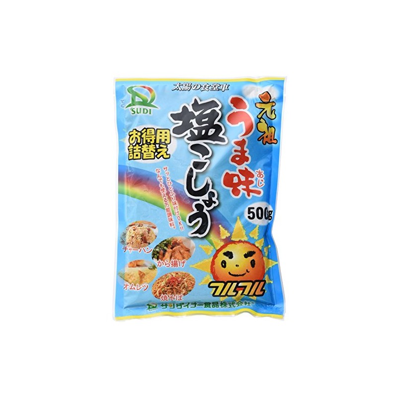 Sandiner Foods Original Umami Salt and Pepper, Full Fluffle, 17.6