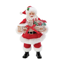 Department 56 Possible Dreams Santa Bon Appetit Tailgate Party Figurine, 10.5 Inch, Multicolor