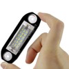 KACEPAR License Plate Lamp Tail Light Clear Lens, 18-LEDs License