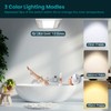 FASDUNT Bathroom Exhaust Fan with Light - Ultra Quiet 1.0