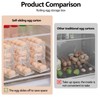 4 Levels Automatic Egg Dispenser with Rolling Function, Egg Holder