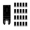 TOAUTO 50pc Oscillating Saw Blades Universal Multi Tool for Cutting