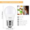RIMOL Refrigerator Light Bulb, 40W Equivalent 120V A15 LED Fridge