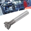 Dovetail Cutter, 60 Degree 6 Flutes Cemented Carbide 25mm Milling