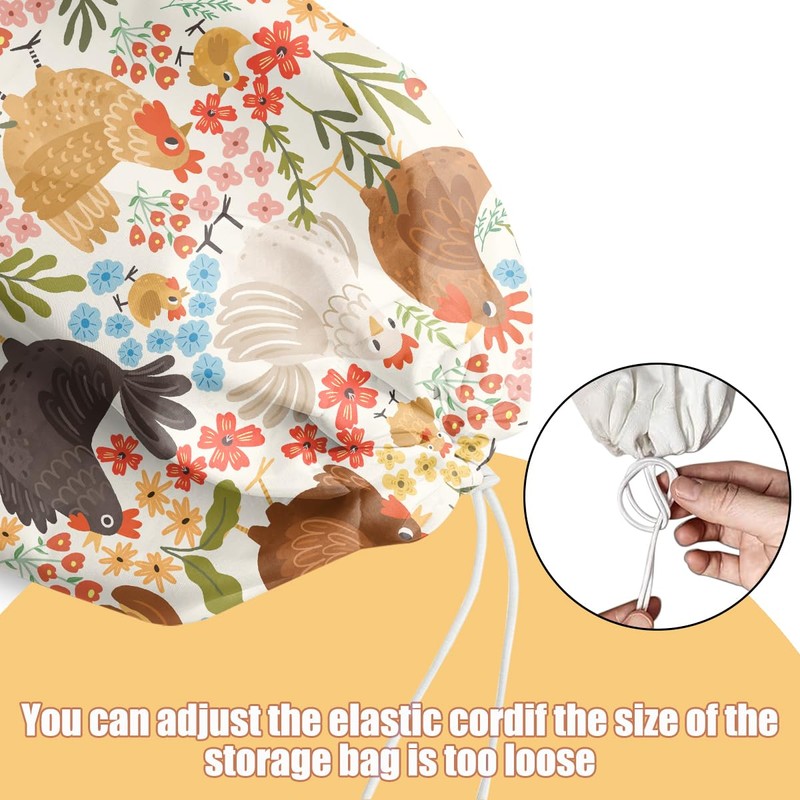 Chicken Plastic Bag Holder, Wall Mount Grocery Bag Holder, Plastic