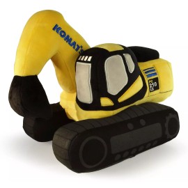 Komatsu UH Kids Komatsu PC210LC Caterpillar Excavator Soft Plush Toy UHK1132 - New