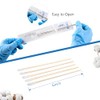 JMU 6 Inch Sterile Cotton Tipped Applicators, 200 Count Long