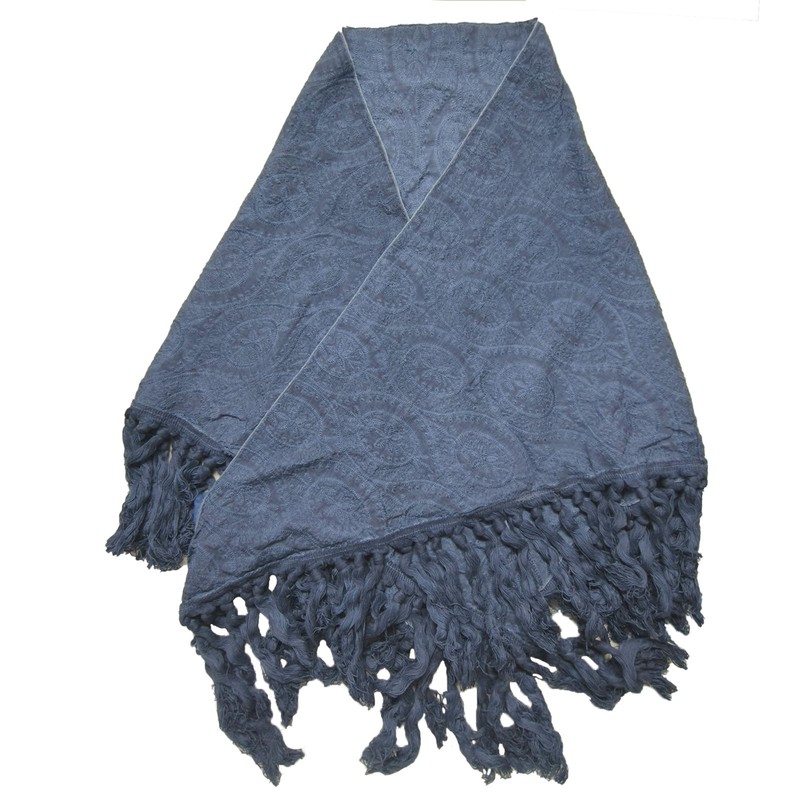 HURESON Triangular Stole, Women's, Thin, Cotton, Shawl, Large Scarf, Shawl,