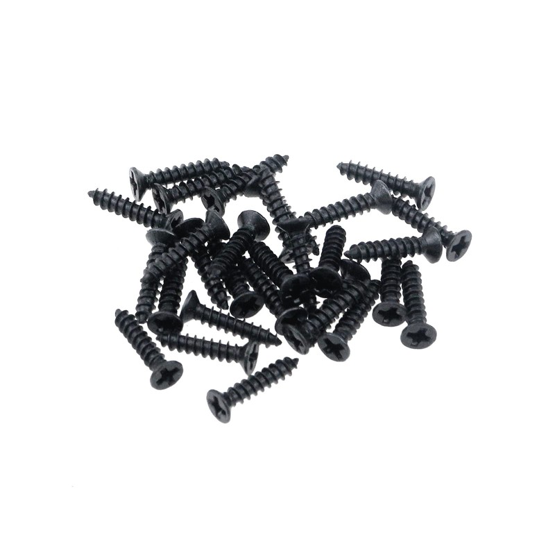 Antrader Mini Cabinet Hardware Handle Pulls, Black, Approx. 2" (50mm)