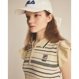 Fur RWGH254502 Women's Big Ribbon Cap, white, Free size