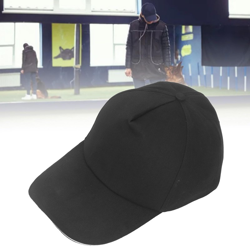 Textured Anti Radiation Hat, EMF Protective Cap, Lightweight Adjustable Baseball