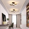 Toolight LED Ceiling Light, 22 W, 2500 lm, Modern Aluminium