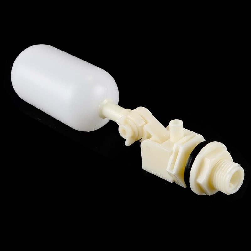Nicear 1/2" Adjustable Float Valve with Arm ABS Plastic Water
