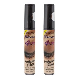 2 Mascara Pestaña Profesional Silicon Prosa - Original