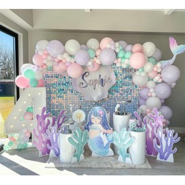 Rainbow Glitter Backdrop Shimmer Wall Backdrop 6ftx6ft Sequin Wall Backdrop for Birthday Decorations Anniversary, Wedding & Bachelorette Party Supplies