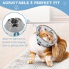 Cat Cone Collar Soft to Stop Licking After Surgery Cat