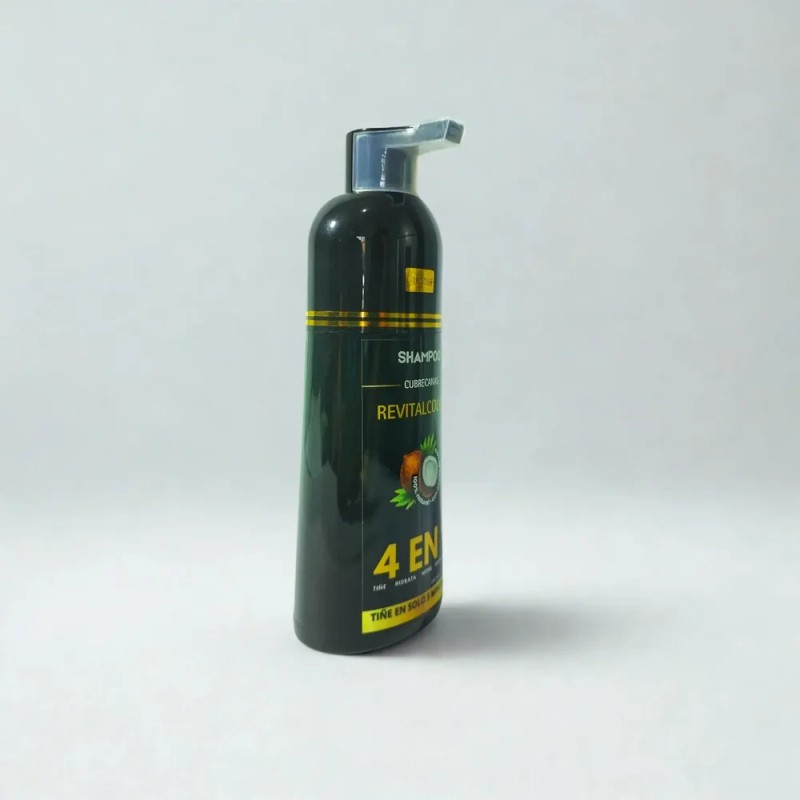 Shampoo Cubre Canas Negro Original Revitalcolor