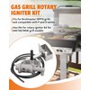 Quwfesudy Gas Grill Rotary Igniter Kit Fit for Broilmaster P/D