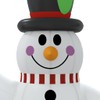 Bussandri Exclusive Inflatable Snowman with LEDs 120 cm