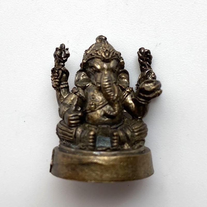 VIE Miniature Brass Hindu Figurine, 107, Multicolor, One Size