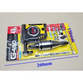 Tajima Plumb-bob, 4.5m, 1000g, Wooden Grip, Flat Head, German Style