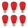 Westinghouse Lighting 5332000 2 Watt (40 Watt Equivalent) S14 Red