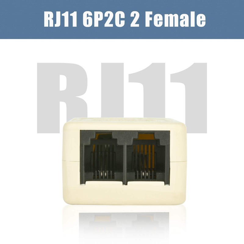 Phone Jack Splitter, In-line DSL Splitter Filter for Phone Line