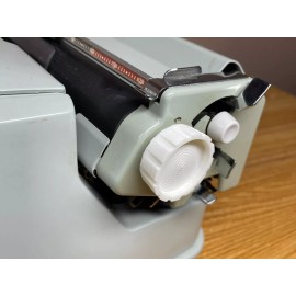 White Right Knob Replacement for Hermes 3000 Portable Typewriters