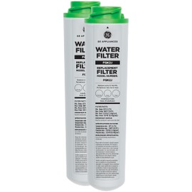 GE FQK2J Filtros de repuesto de agua potable de flujo doble