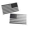 Reversed and Forward Set - Thick Transparent Forward American Flag