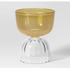 Threshold Cocktail Glass Yellow Sherbet Dessert Bowl Spring Mother's Day