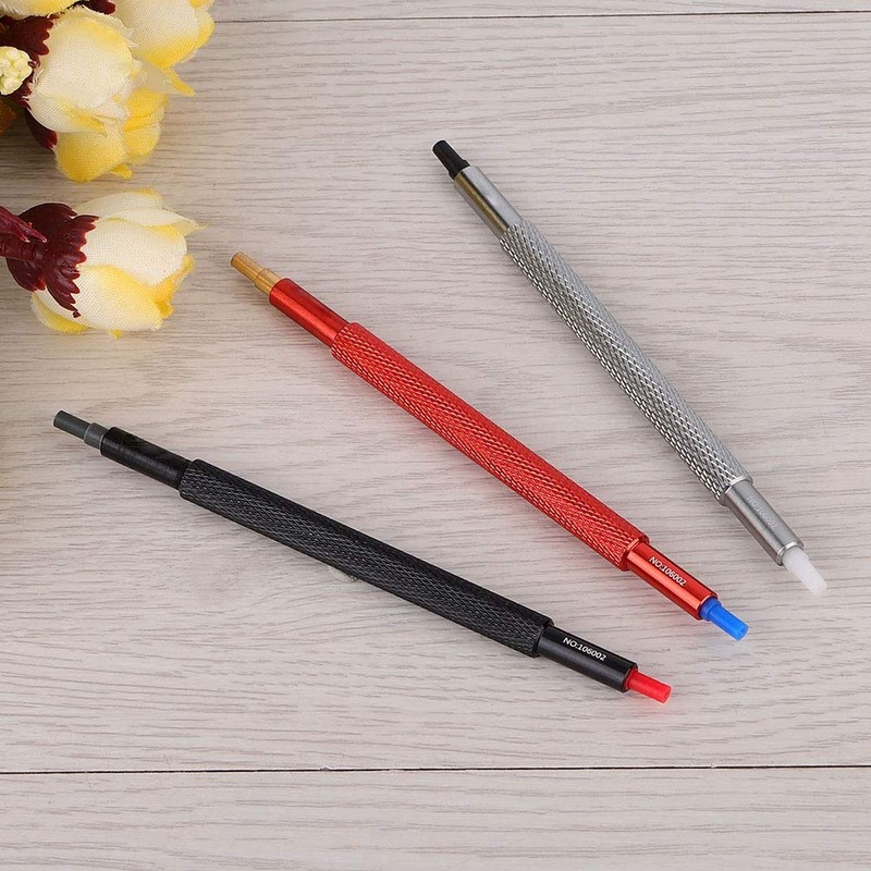 GOTOTOP 3pcs Watch Hand Pressers Pusher Fitting Set Kit Metal