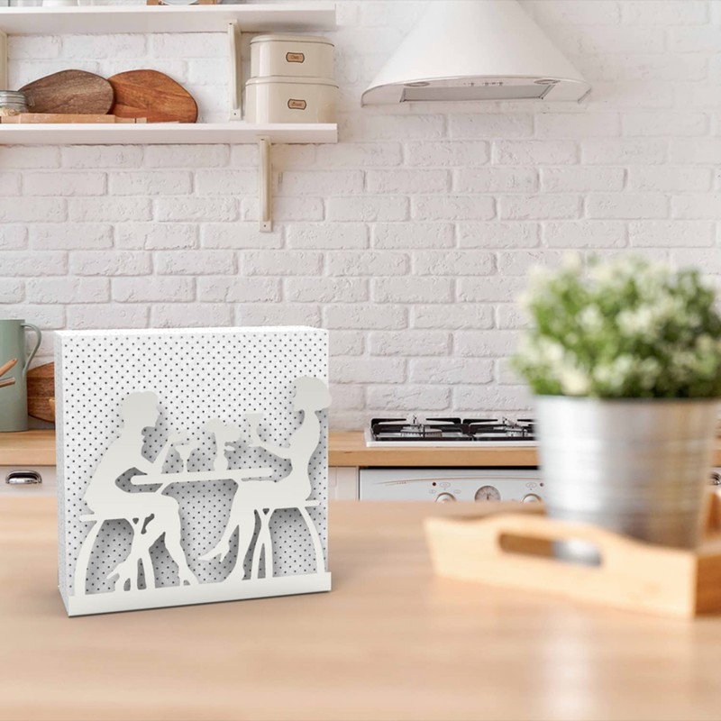 Decorelax Metal Napkin Holder for Home Kitchen Restaurant Picnic -