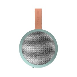 KREAFUNK aGO II Fabric, tragbarer Bluetooth 5.1 – Lautsprecher, True Wireless Stereo, bis zu 10 Stunden Wiedergabezeit, dusty green