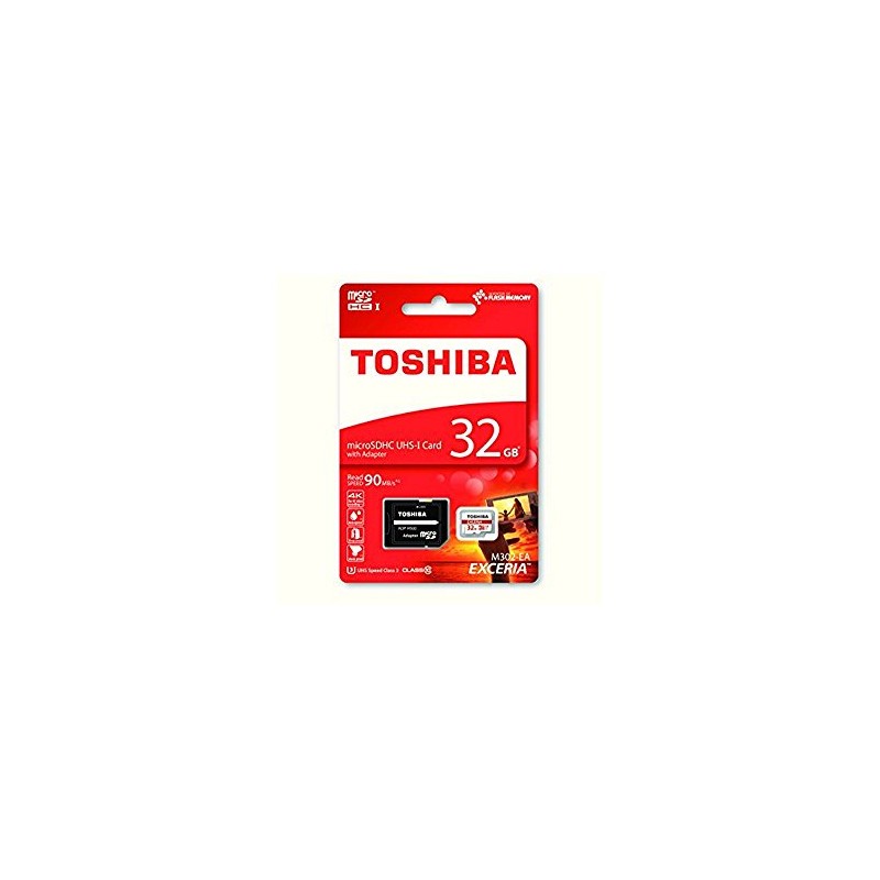 Kioxia 5300056 Exceria M302 32GB Micro SD Memory Card 90