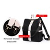 Women Backpack Purse Large Capacity Soft PU Leather Fashionable Casual