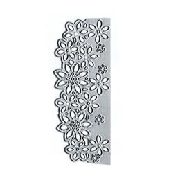 Flower Border Leaves Metal Cutting Dies Stencils for DIY Scrapbooking Album Decorative Embossing Paper Cutting Dies for Festival Card Making